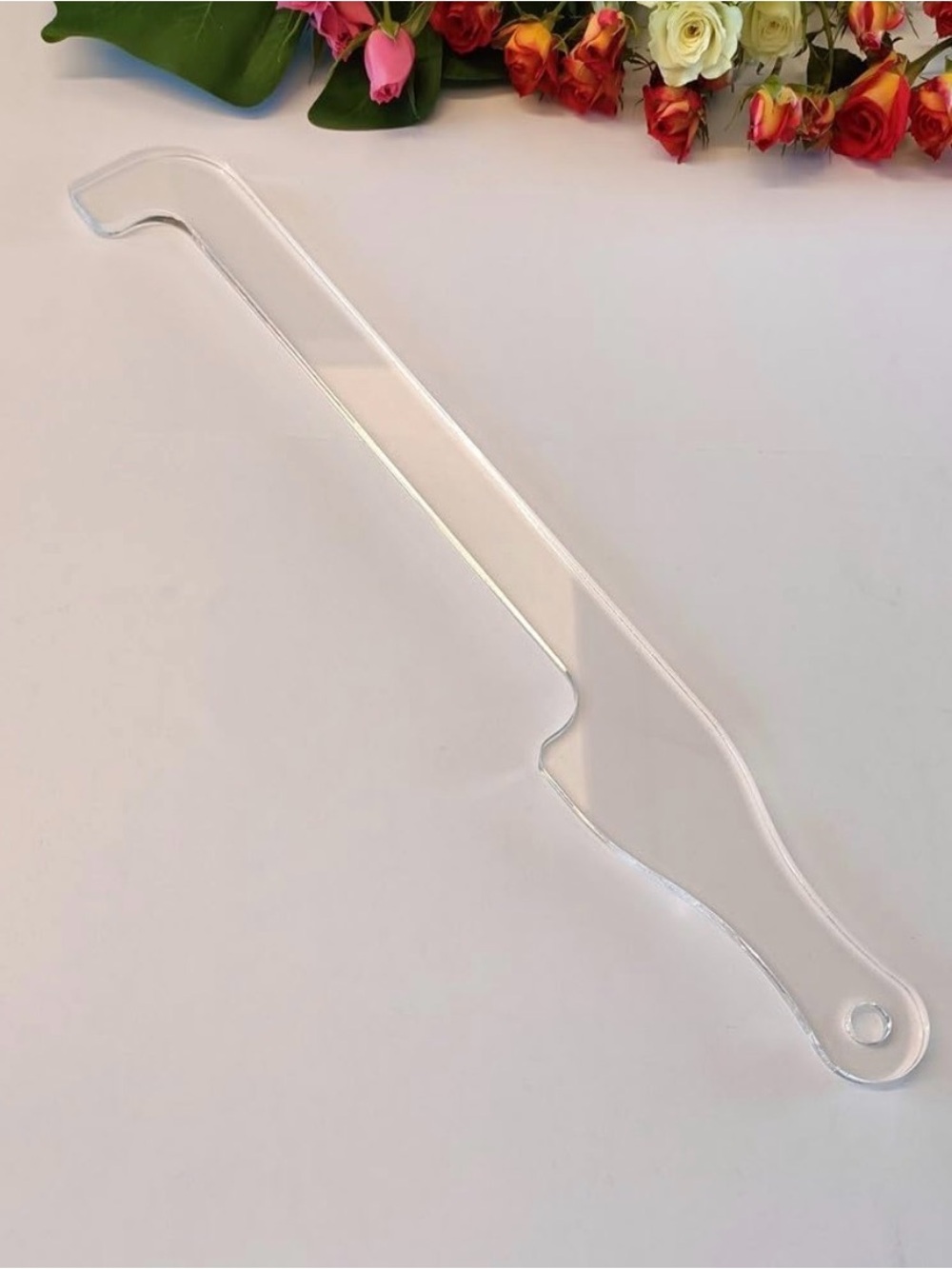 Acrylic Bread Bow Knife Handle Router Template - Picture 4 of 9